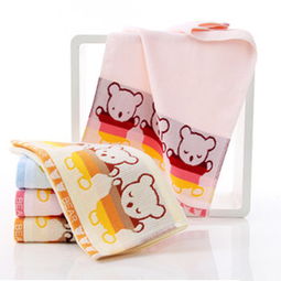 廠家直銷無捻紗毛巾三只小熊純棉毛巾商超家居勞保日用百貨促銷品